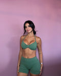 Army green seamless set