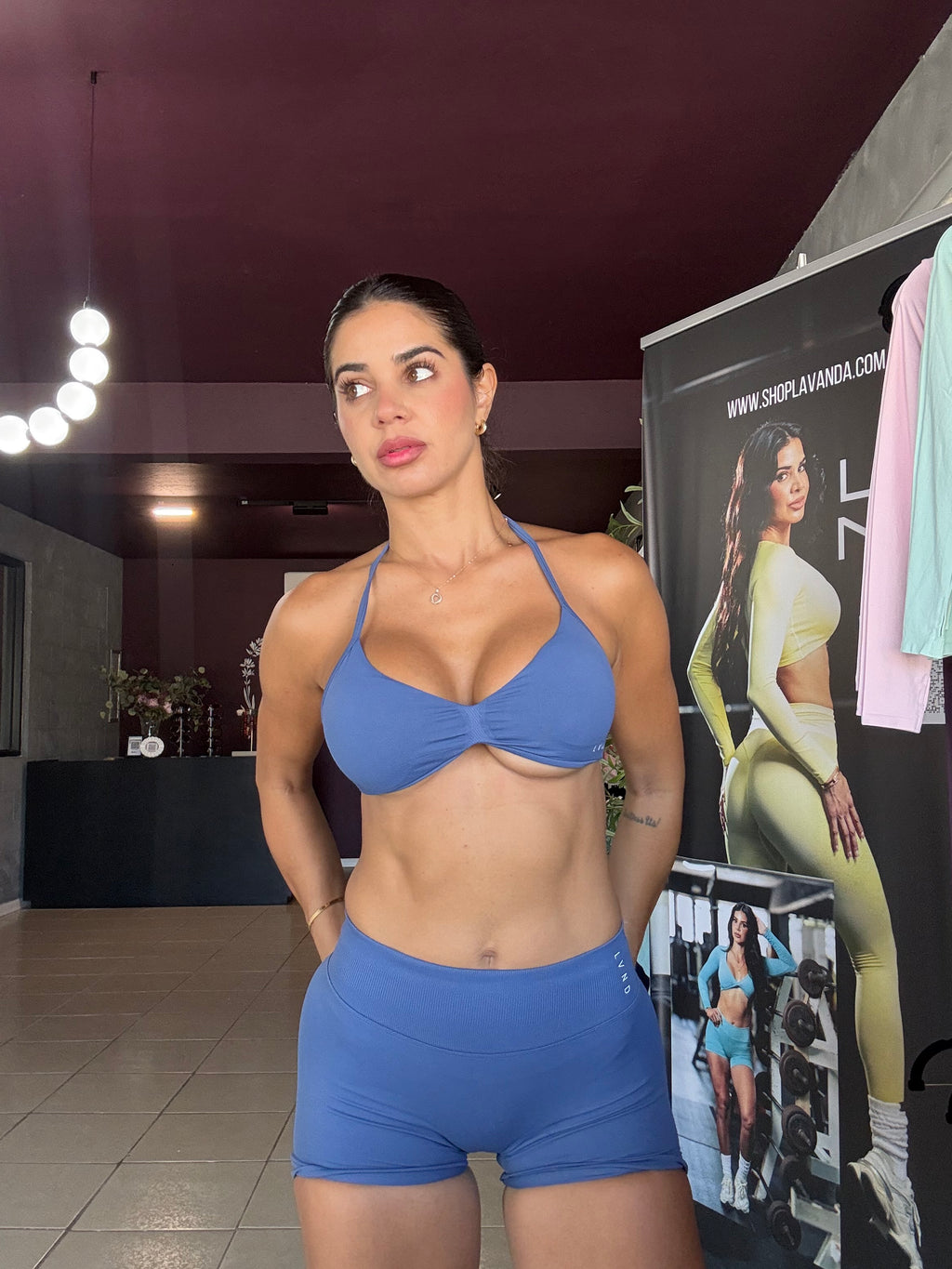 Denim Blue seamless set