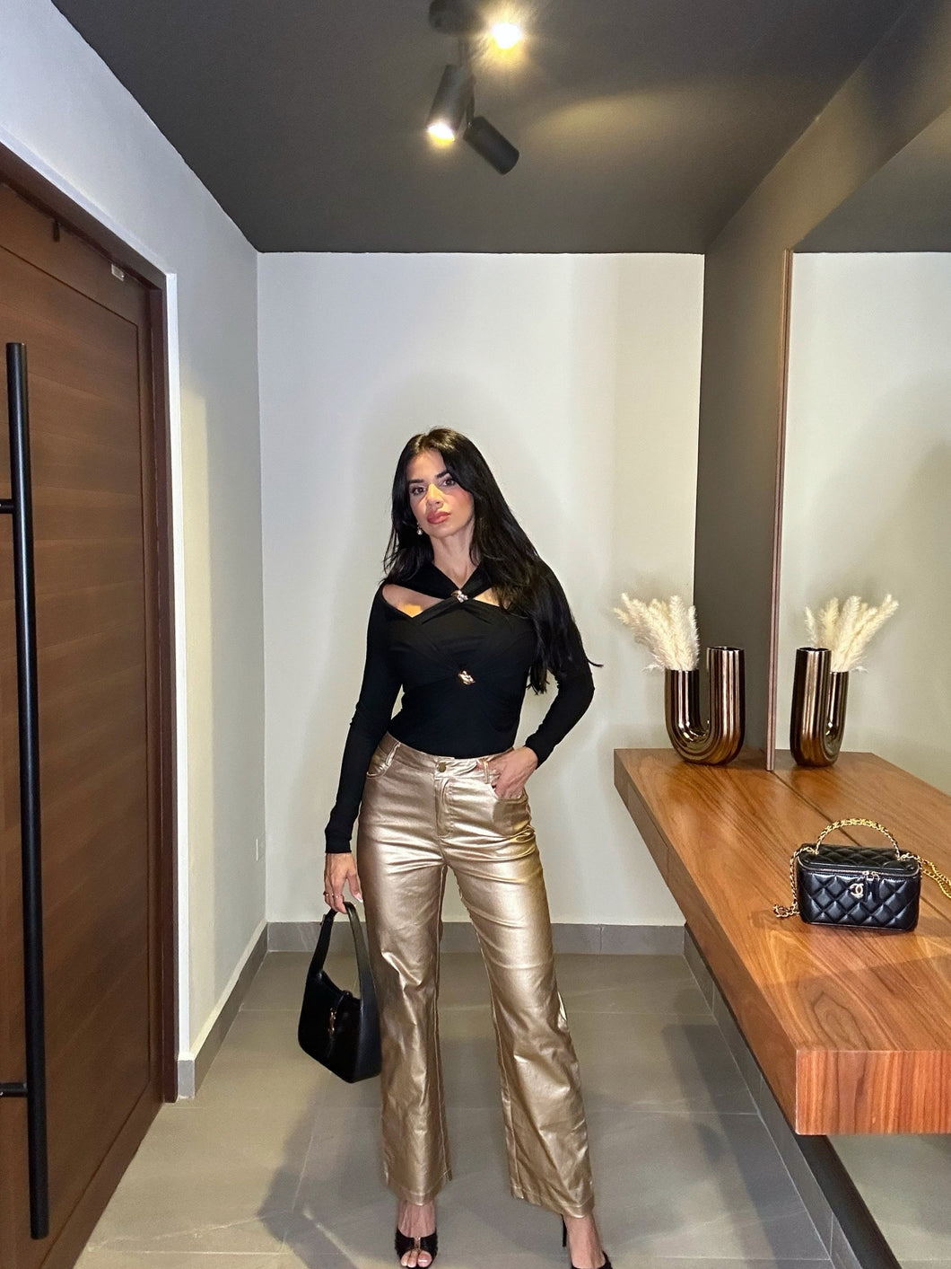 Irene Gold Pants