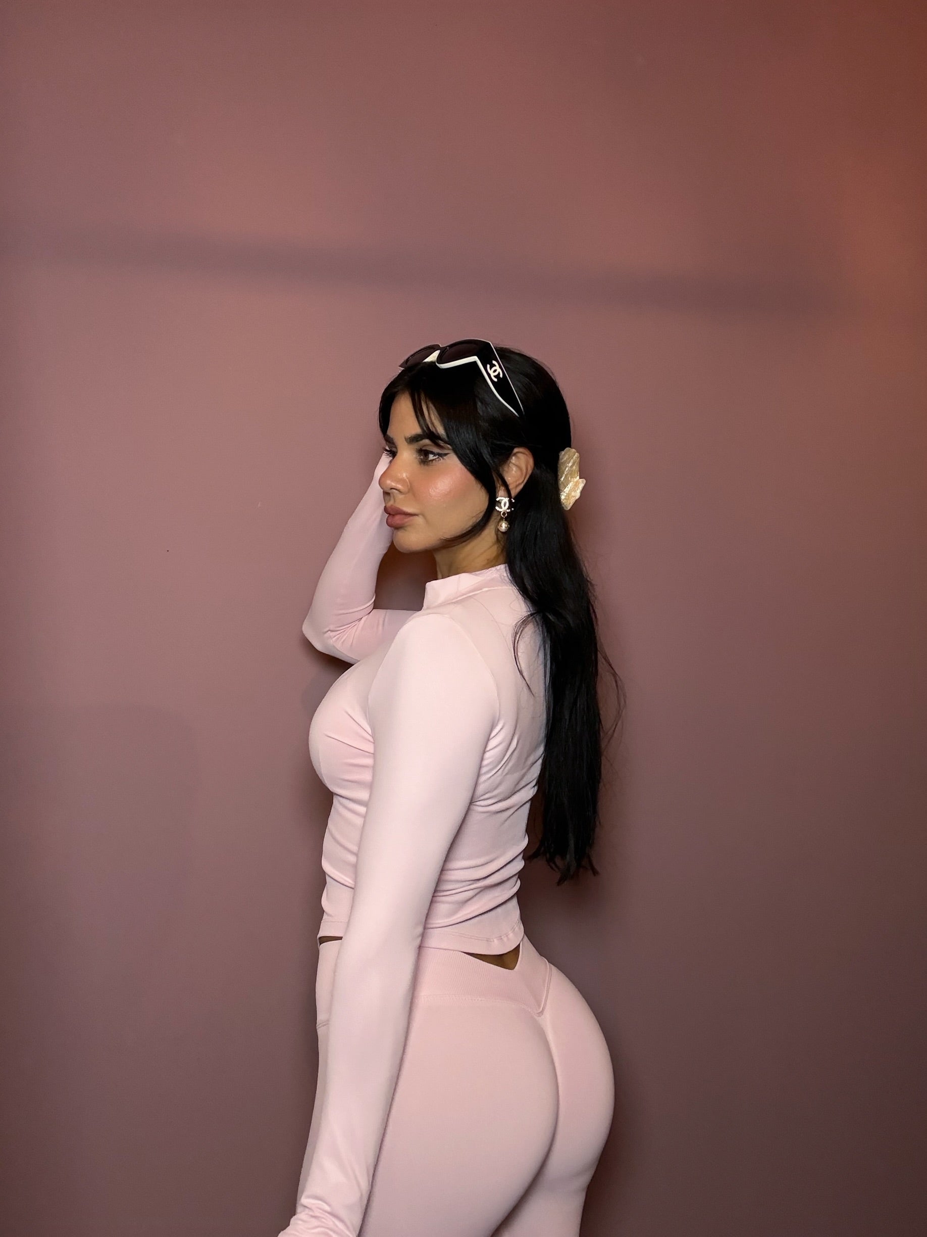 Baby Pink leggings Set