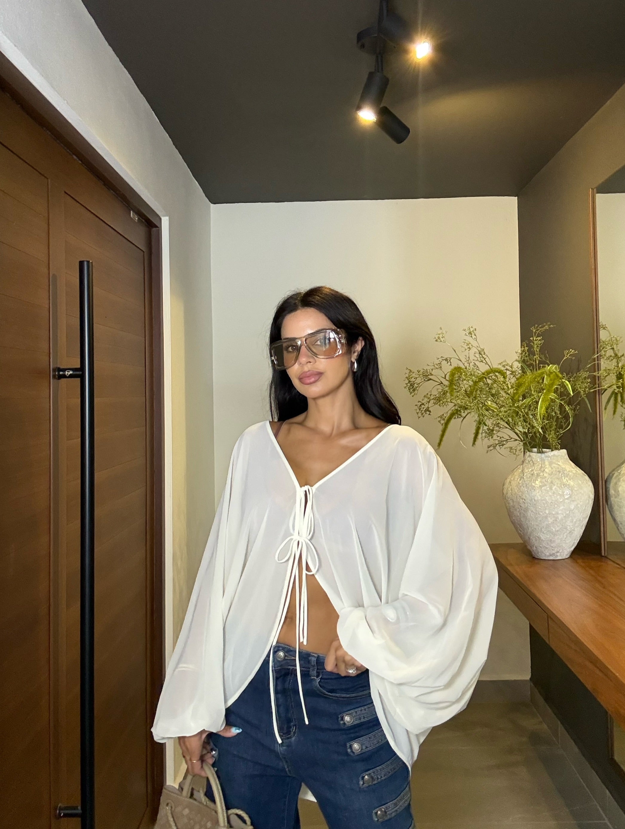 Soire Ivory Top