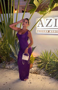 Purple crystals dress