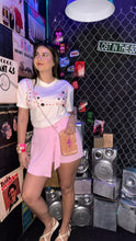 Load image into Gallery viewer, Pink Buttons Bra top
