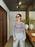 Louise Top - Silver
