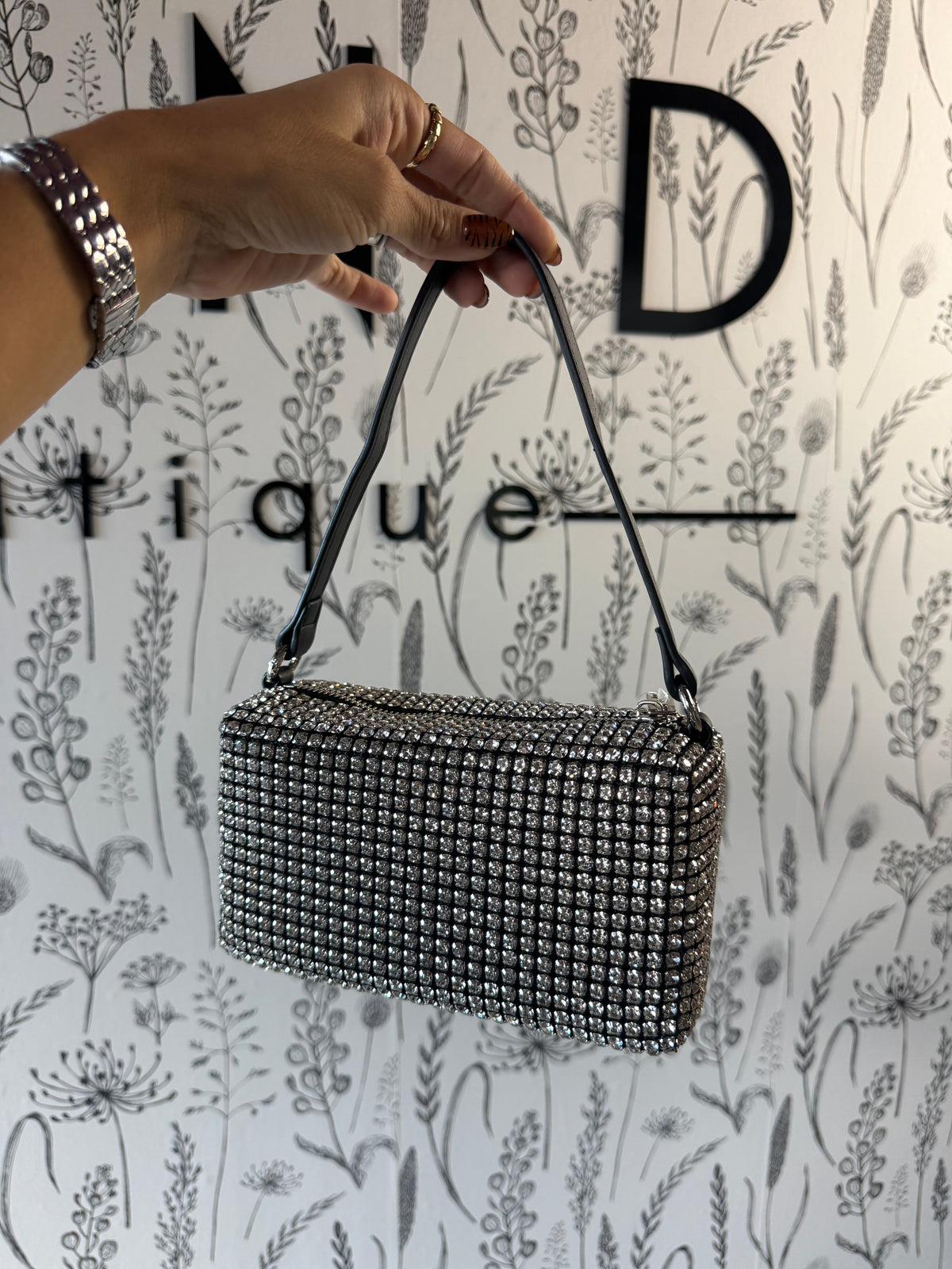 WNG silver bag