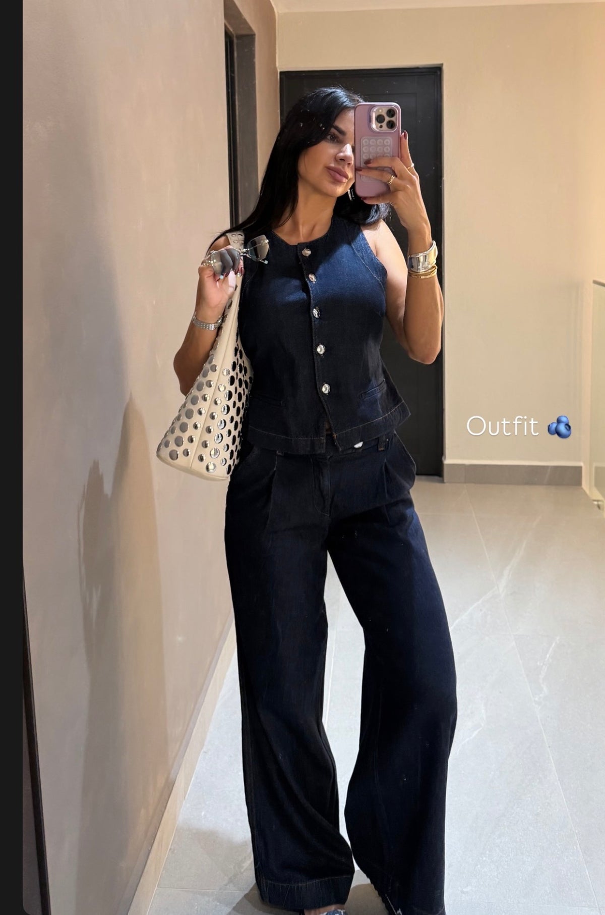 Denim set Zara