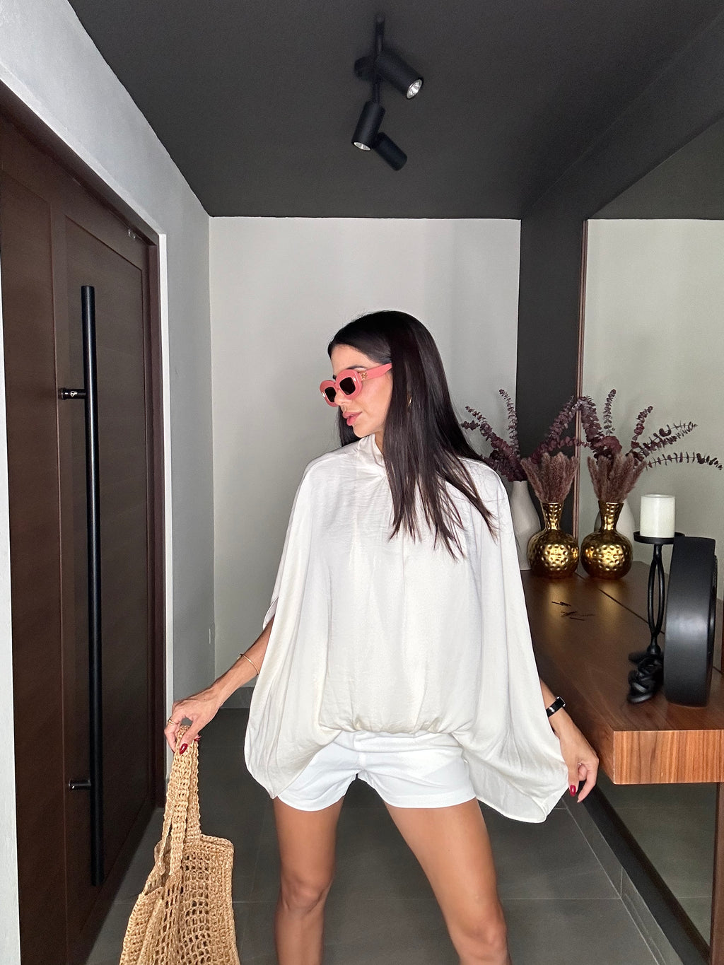Sarah top - white