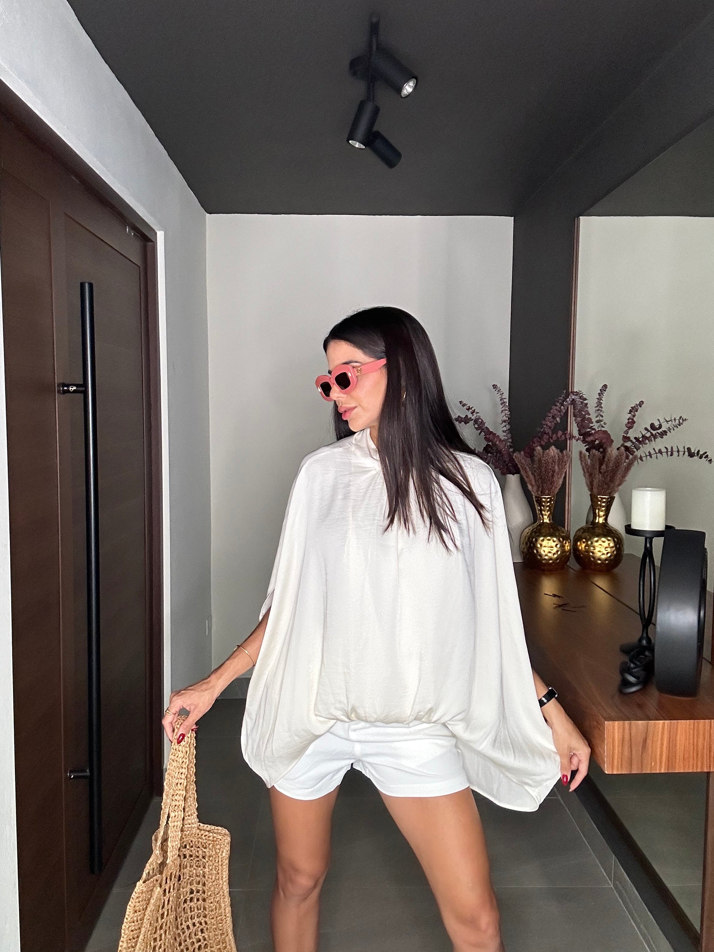 Sarah top - white