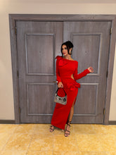 Load image into Gallery viewer, House of CB bow dress
