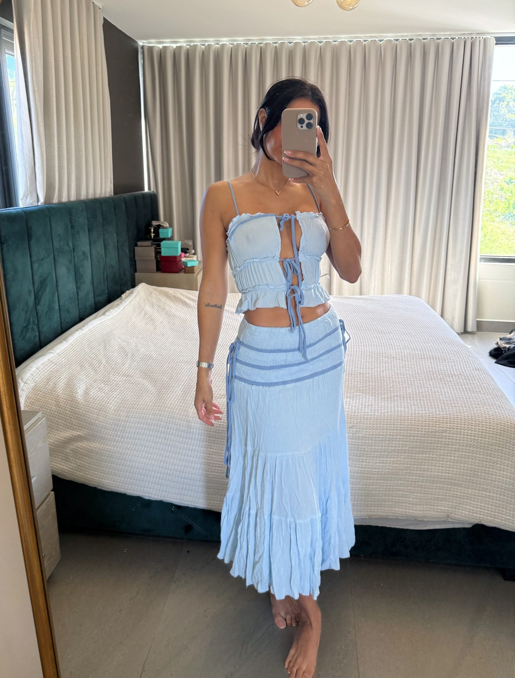 Baby blue set