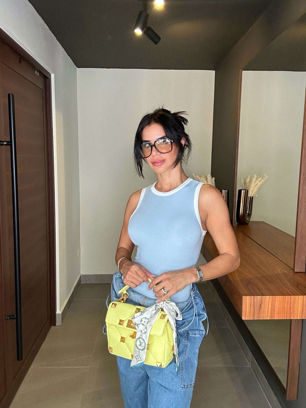 Polly Bodysuit- Blue