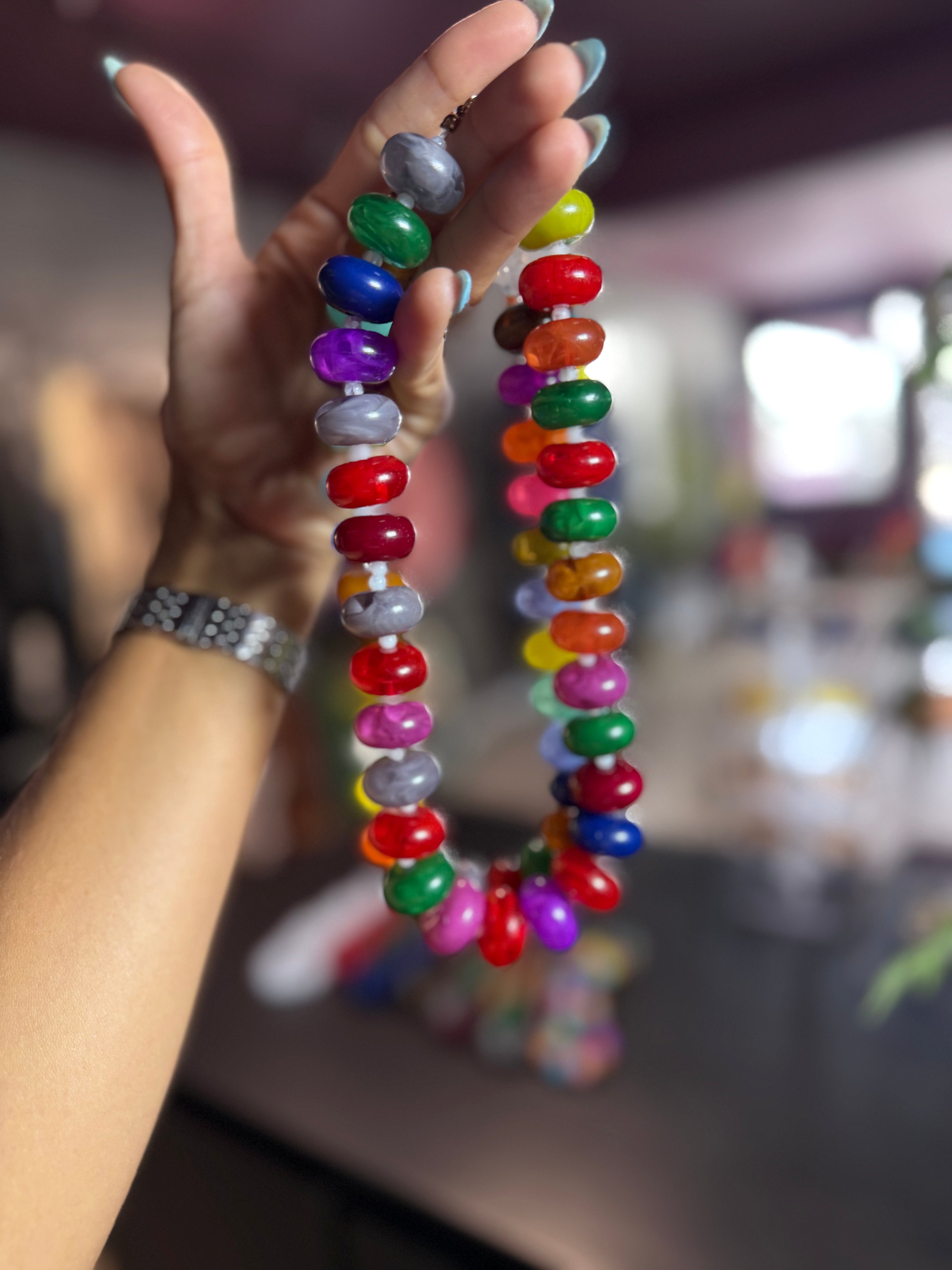 Moly necklace- multi