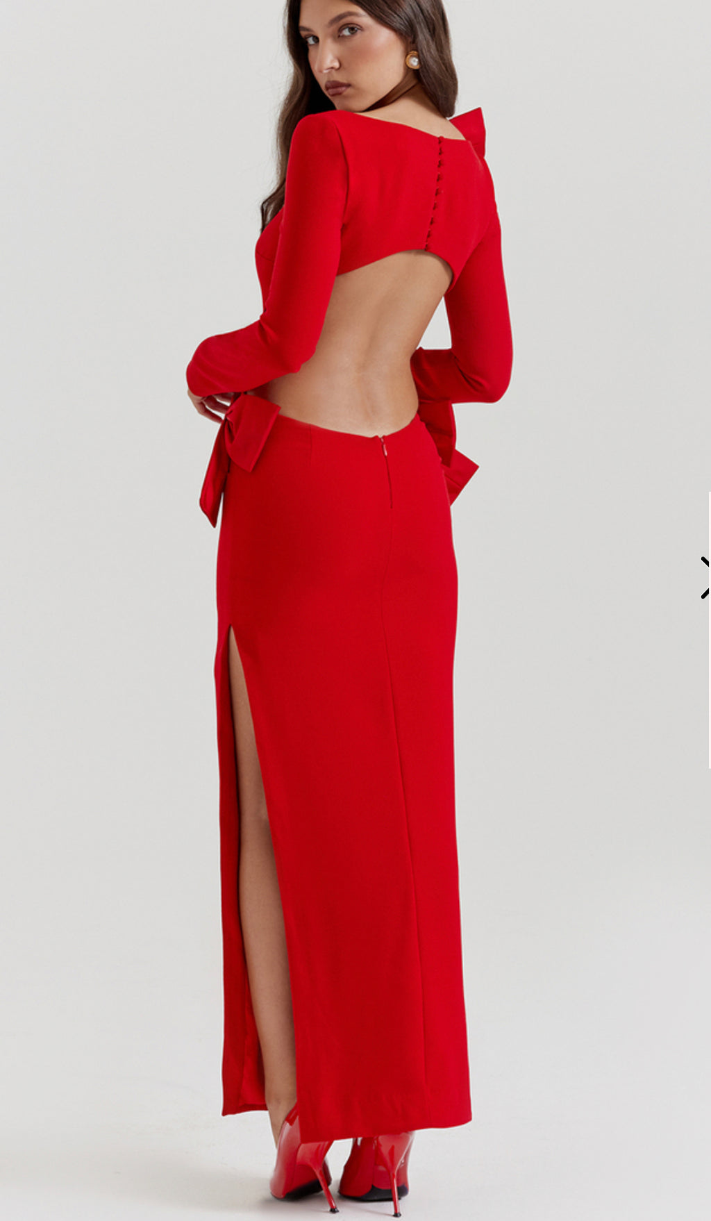 House of CB bow dress
