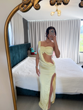 PR yellow dress