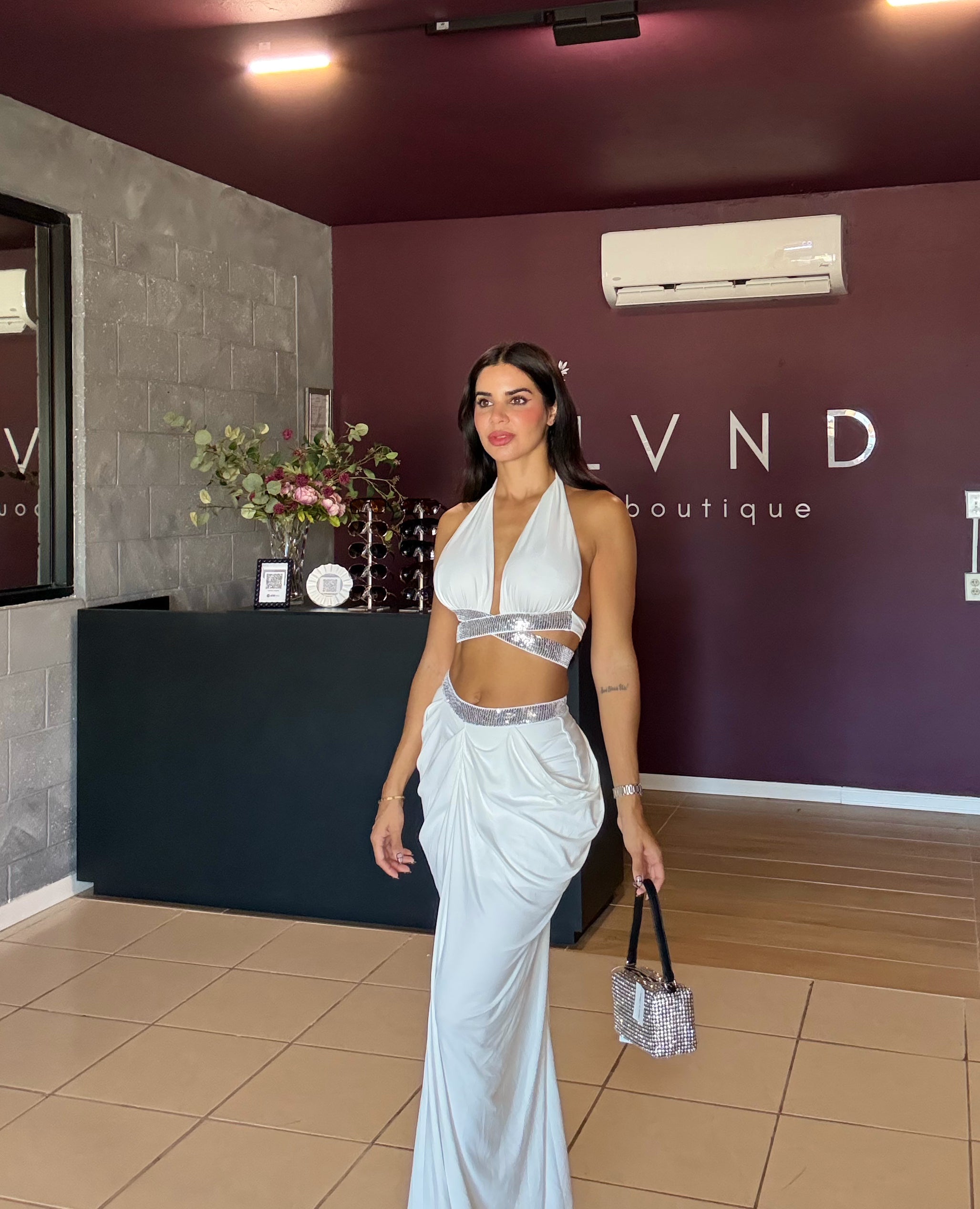 Chanelle Set- white