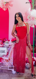 Fringe Bandage Dress