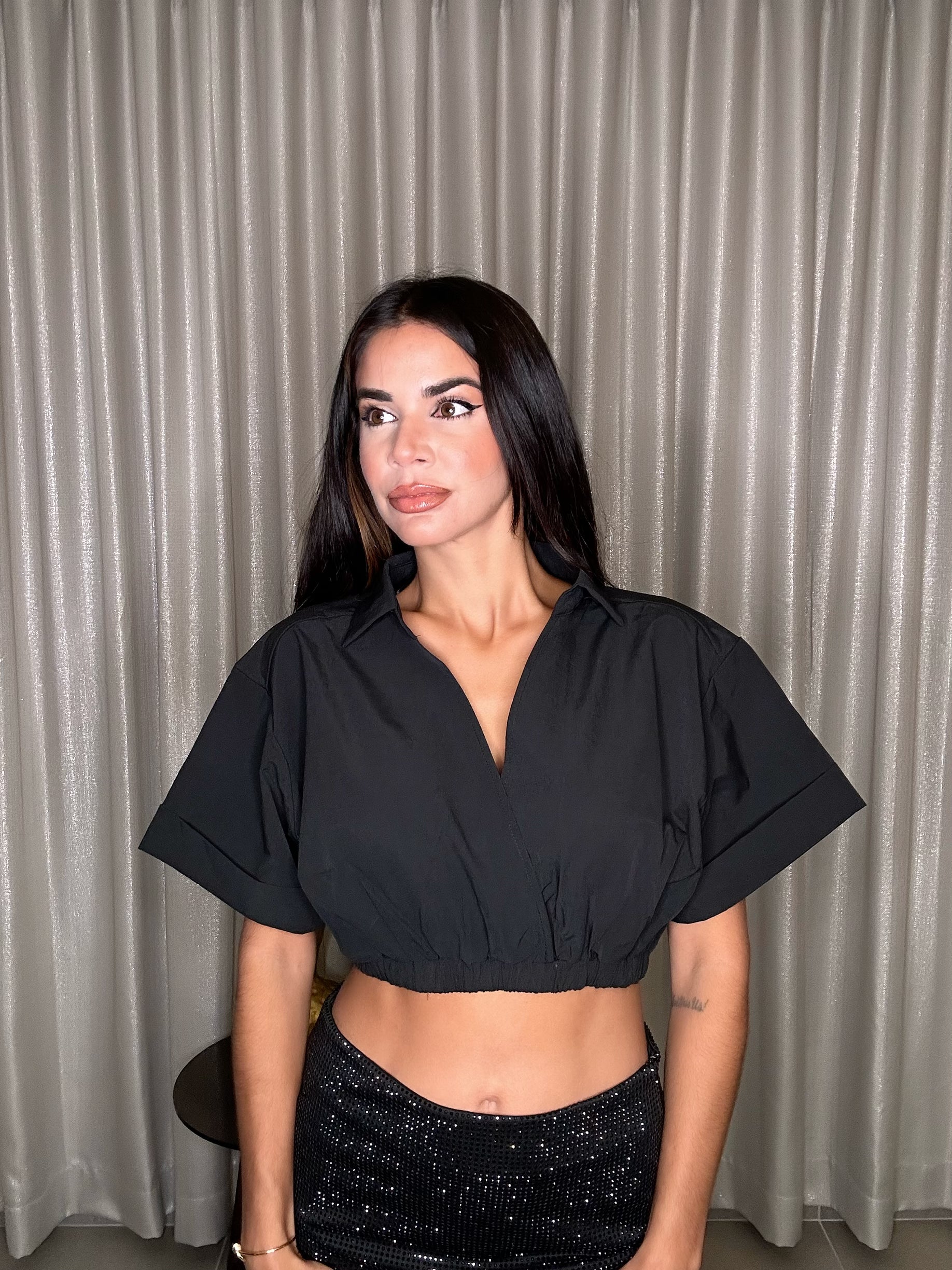 Marseille Crop Shirt